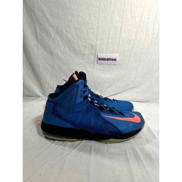 Nike Air Max Stutter Step 2 Basketball Shoes Mens 13 Blue Bright Mango Athletic - Picture 1 of 10